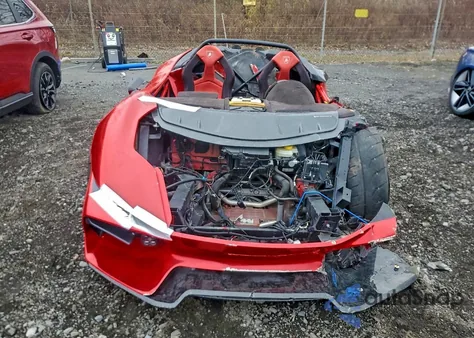 2012 Lamborghini Gallardo Superleggera z USA, uszkodzony, nr VIN ZHWGU7AJ5CLA11916